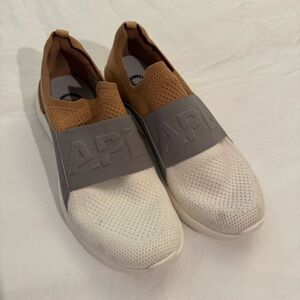 APL Men's Athletic Shoes - Brown and White